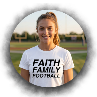 Faith Family Football For Her